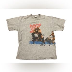 Vintage WWF World Wrestling Federation Stone Cold Rock T-Shirt Titan XL 1998